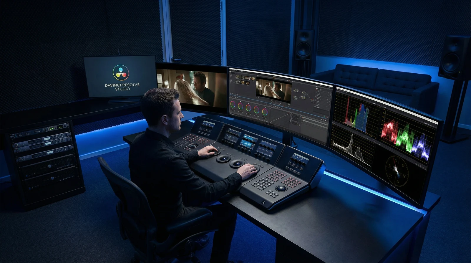 探花专业调色后期制作室